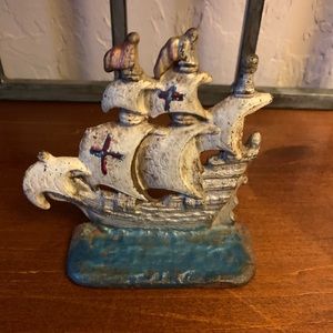 Cast iron ship